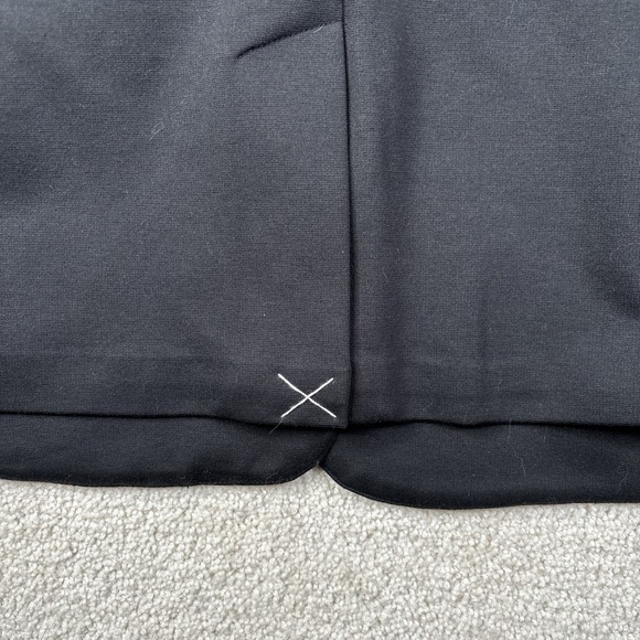 Lands End Two Button Ponte Blazer Women's Size 2X Black Pockets Stretch - Picture 9 of 9